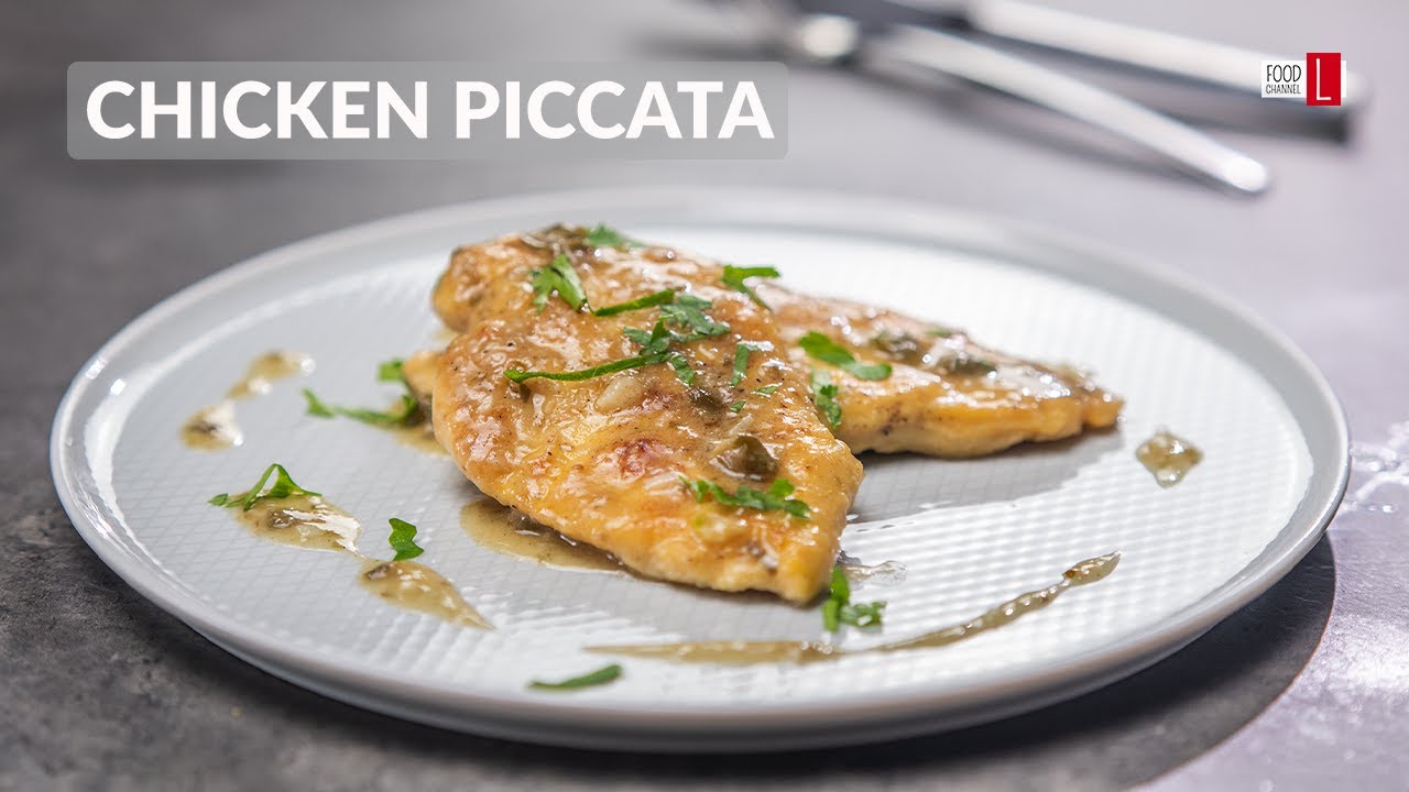 Quick Chicken Piccata / Chicken with Caper Lemon Sauce / Food Channel L - A New Recipe Every Day!