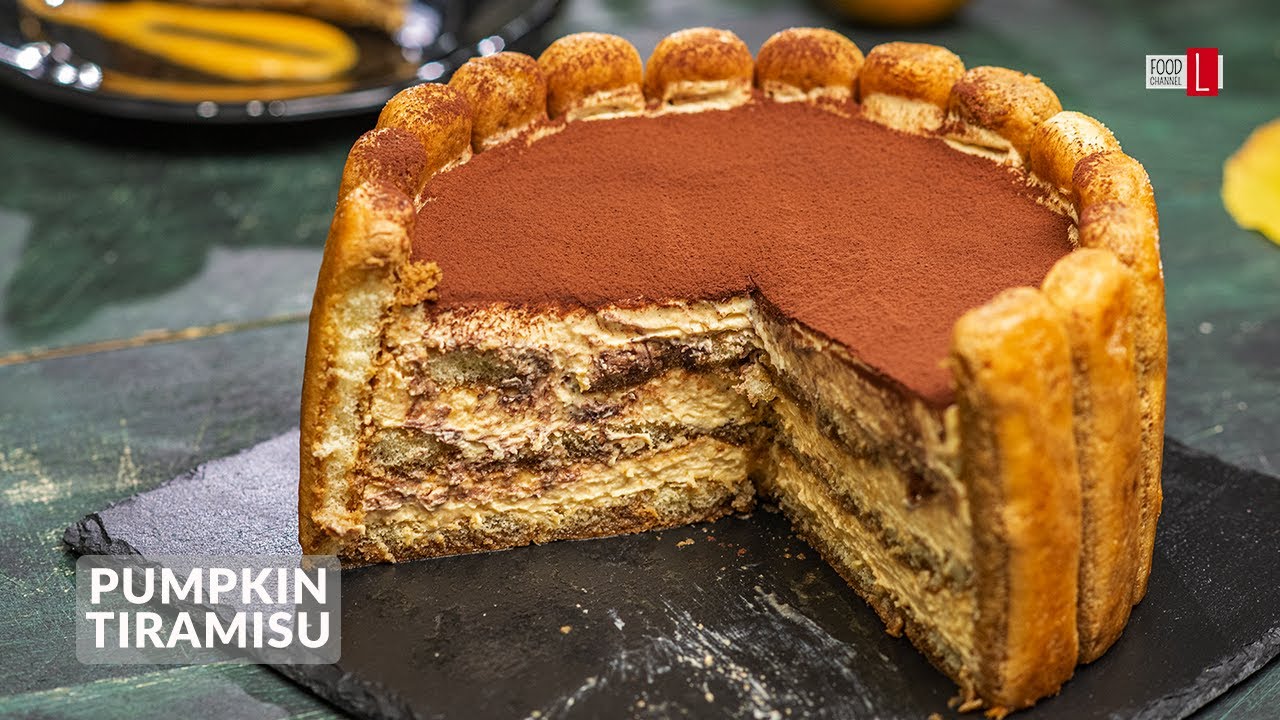 Tiramisu Recipe | How to Make Pumpkin Tiramisu | Food Channel L Recipes
