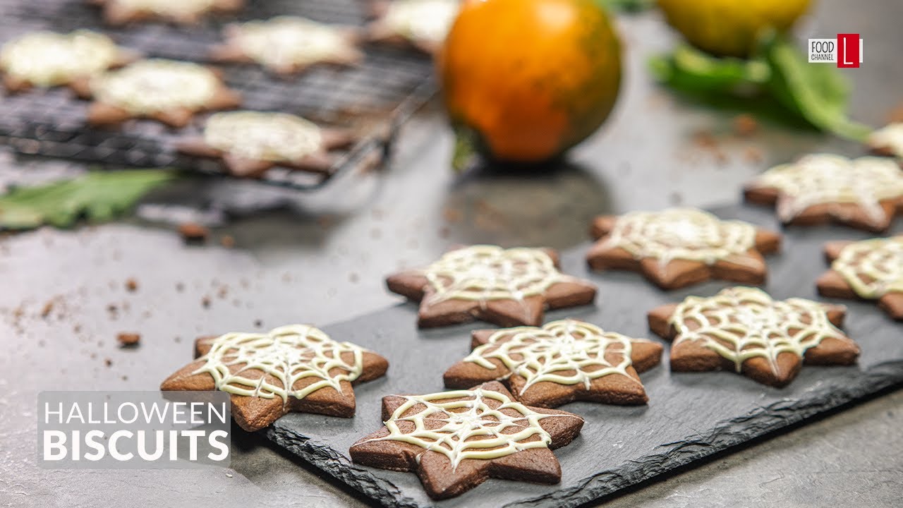 Spicy Halloween Biscuits | Food Channel L Recipes