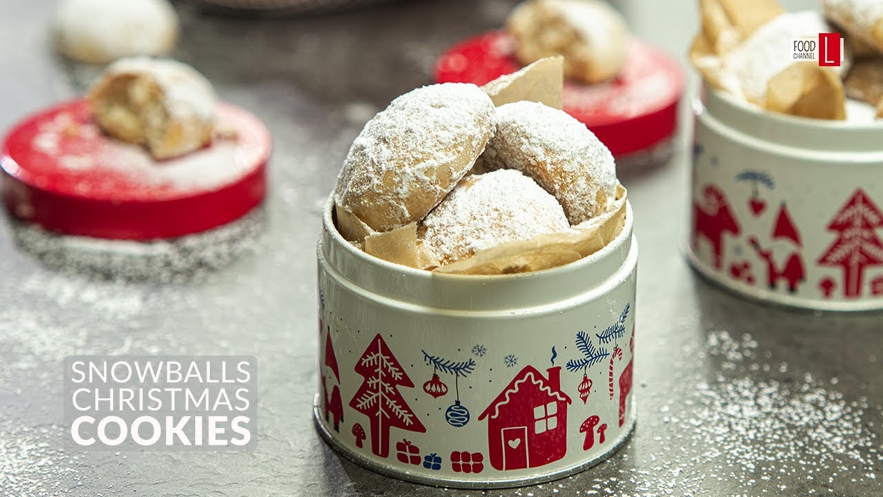 Snowballs Christmas cookies | Food Channel L Recipes
