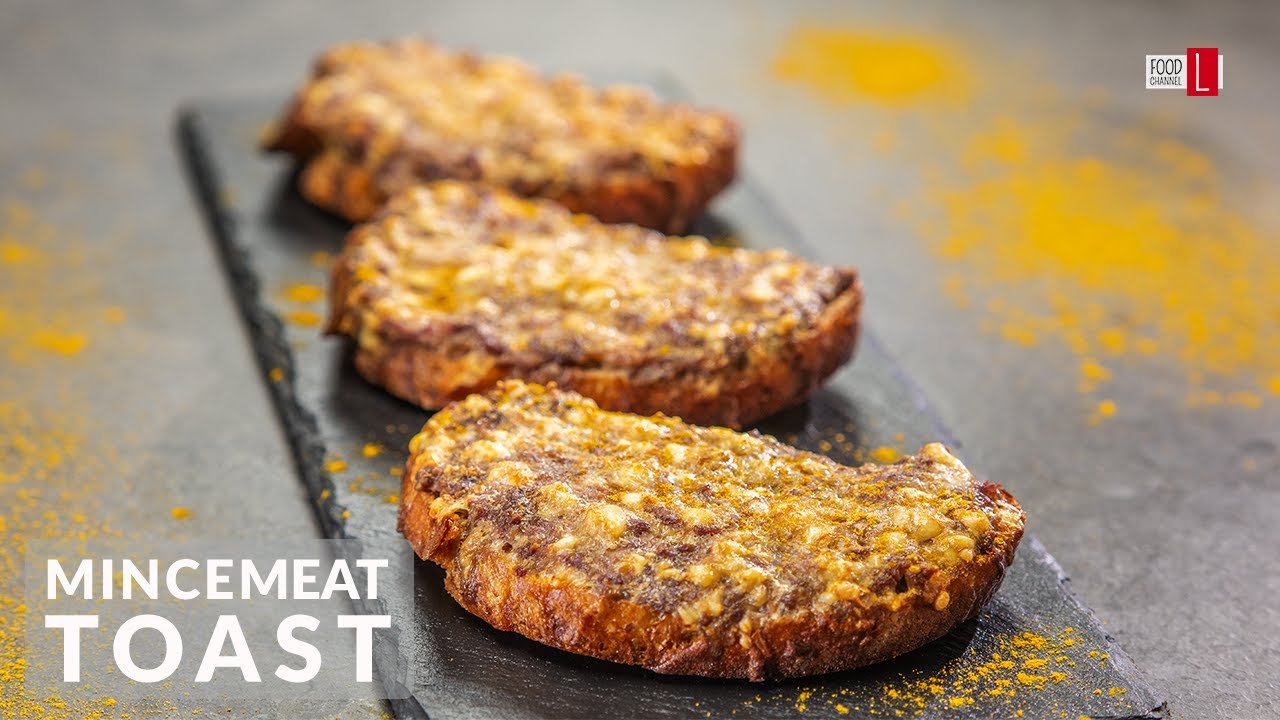 Baked Mince Meat Toast | Food Channel L - A New Recipe Every Day!