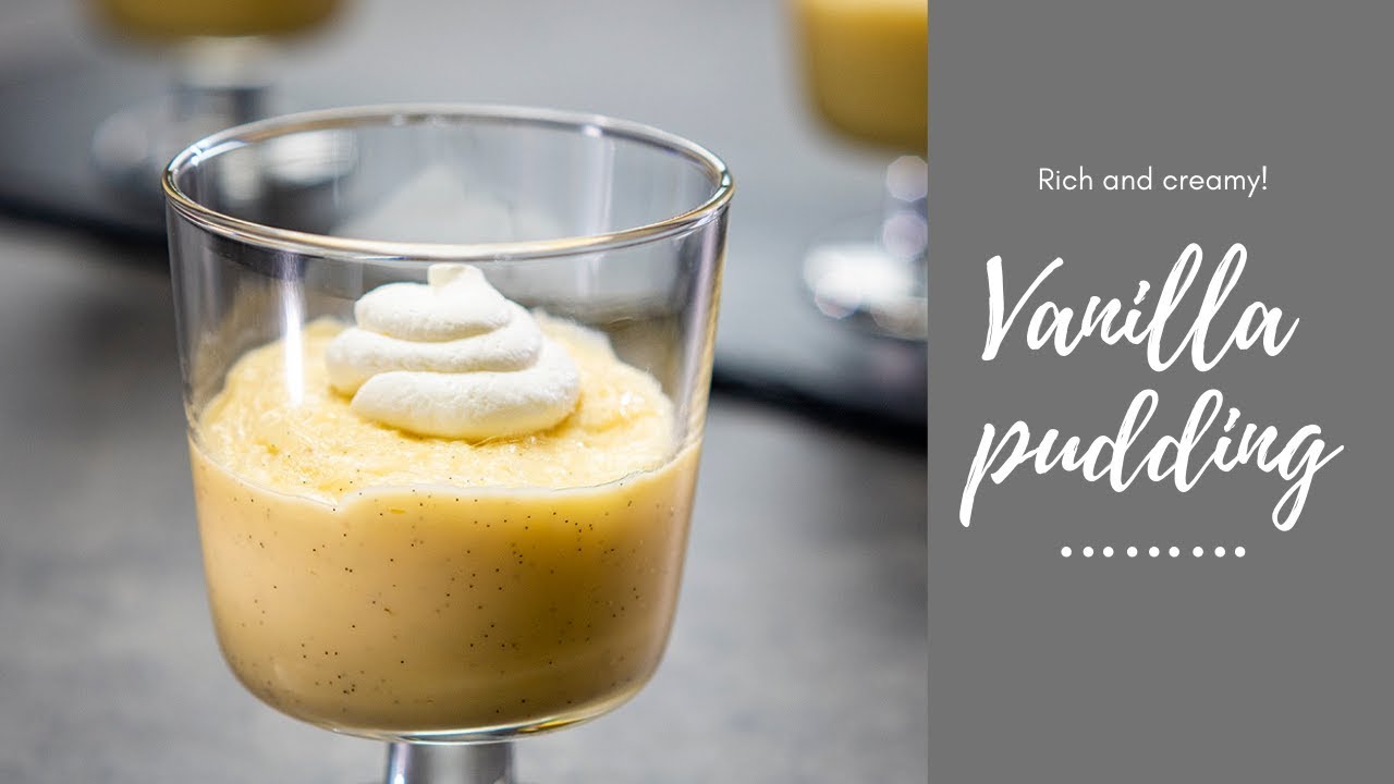 How to make Homemade Vanilla Pudding / Food Channel L - A New Recipe Every Day!