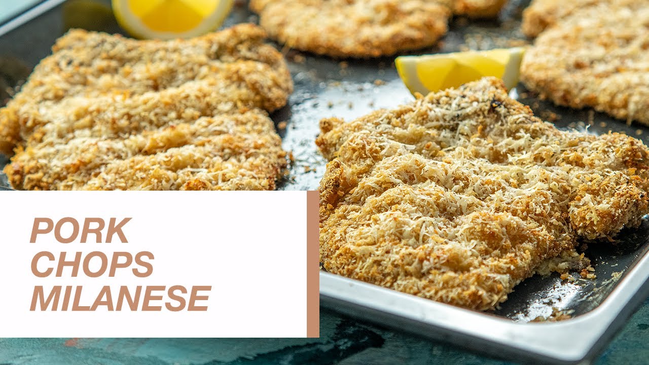 Pork Chops Milanese | Food Channel L Recipes