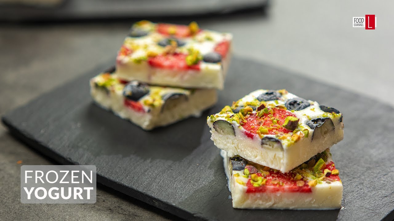 Frozen Yogurt Bark | Food Channel L - A New Recipe Every Other Day!