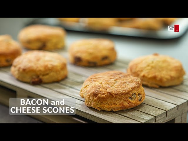 Bacon and Cheese Scones | Food Channel L Recipes