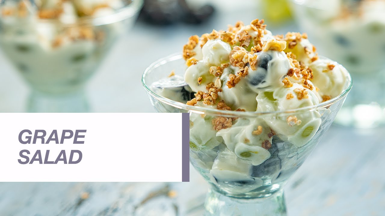 Grape Salad with Yogurt | Food Channel L Recipes