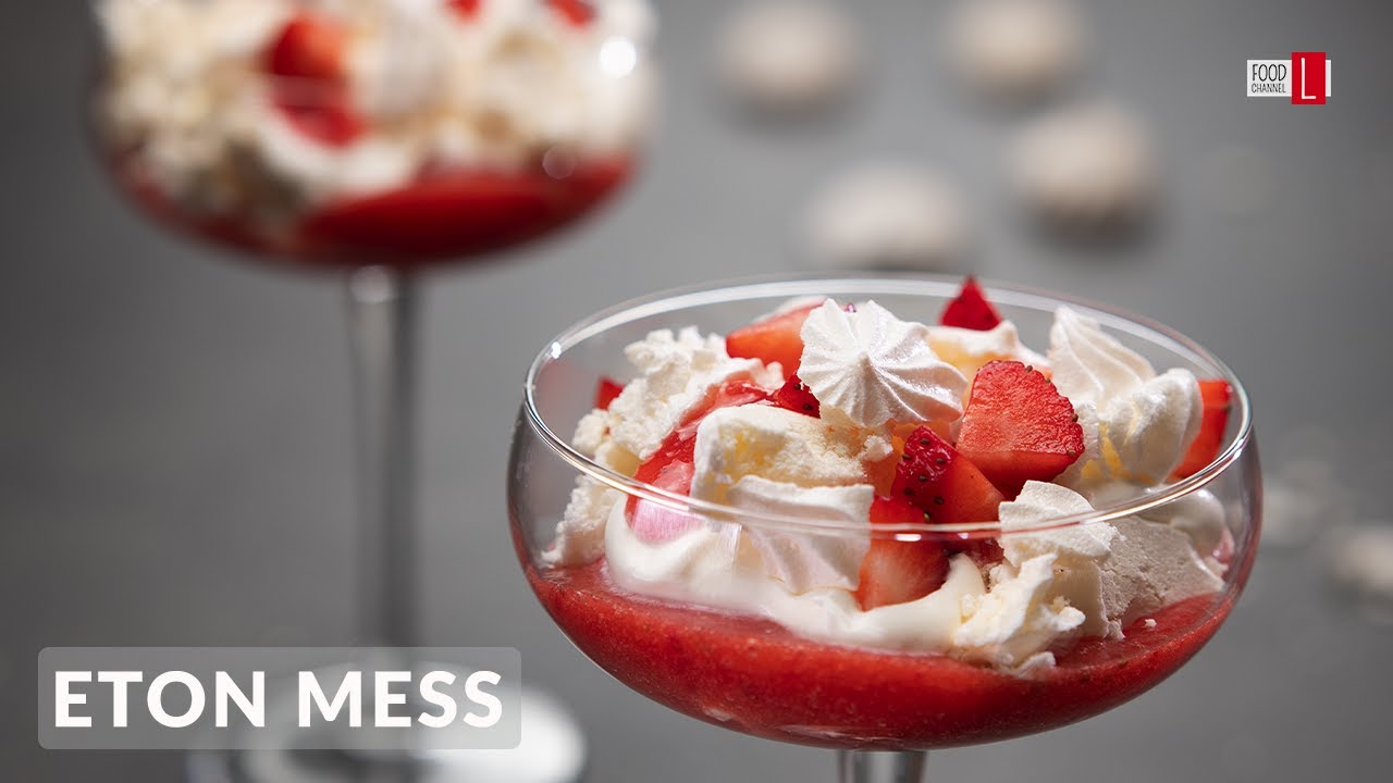Eton Mess Dessert | Strawberry Dessert | Food Channel L Recipes