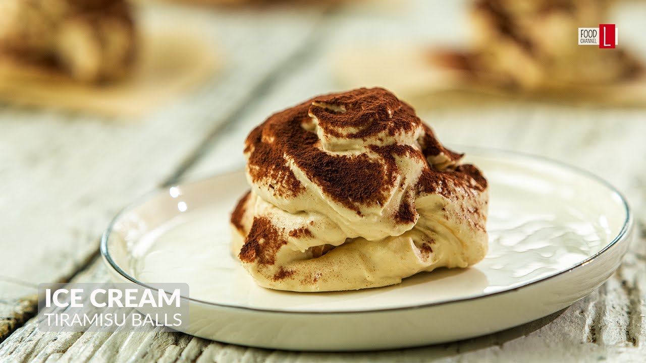 Tiramisu Recipe | How to Make Ice Cream Tiramisu Balls | Food Channel L Recipes