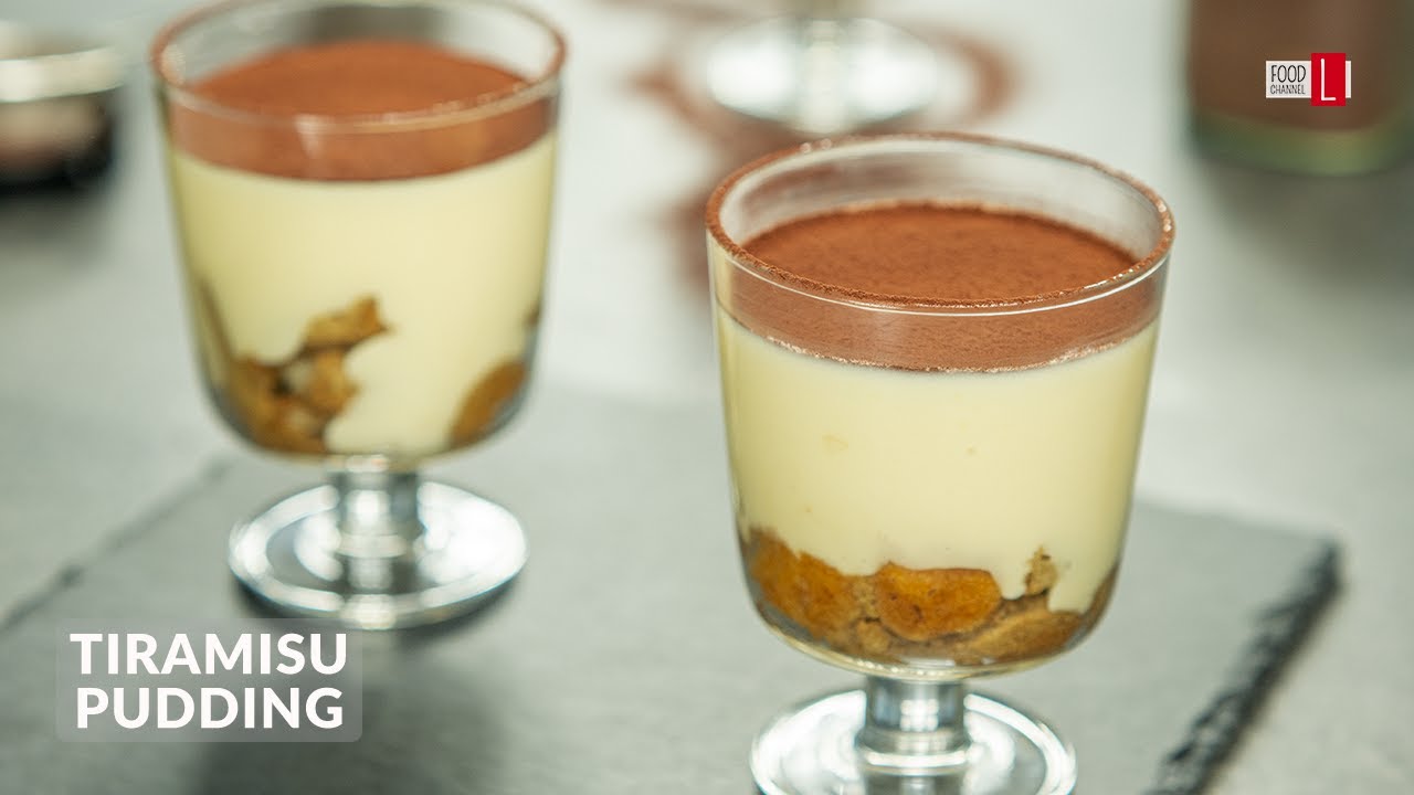 Tiramisu recipe | How to make Tiramisu Pudding in Cups | Food Channel L Recipes