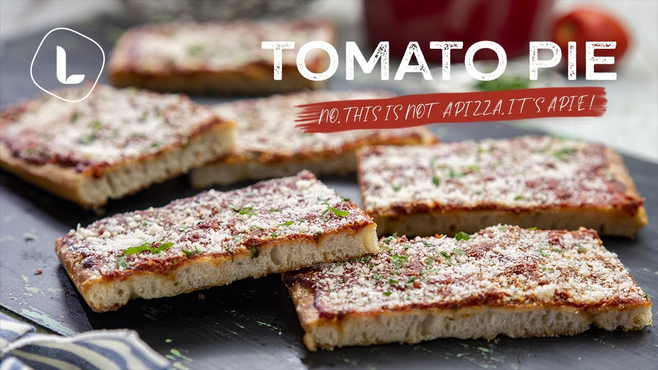 Homemade Philly-Style Tomato Pie | Food Channel L Recipes