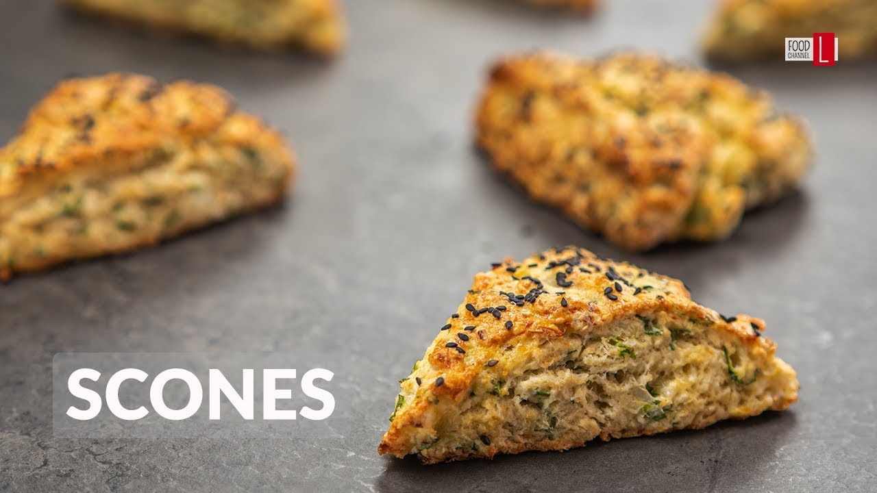 Cheese and Green Onion Scones | Food Channel L - A New Recipe Every Day!