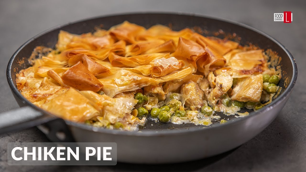 Chicken Filo Pastry Pie | Food Channel L Recipes
