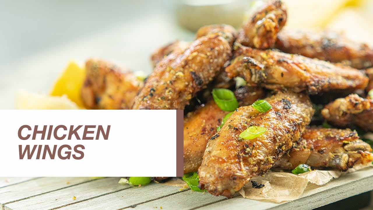 Chicken Wings with Lemon Pepper | Food Channel L Recipes