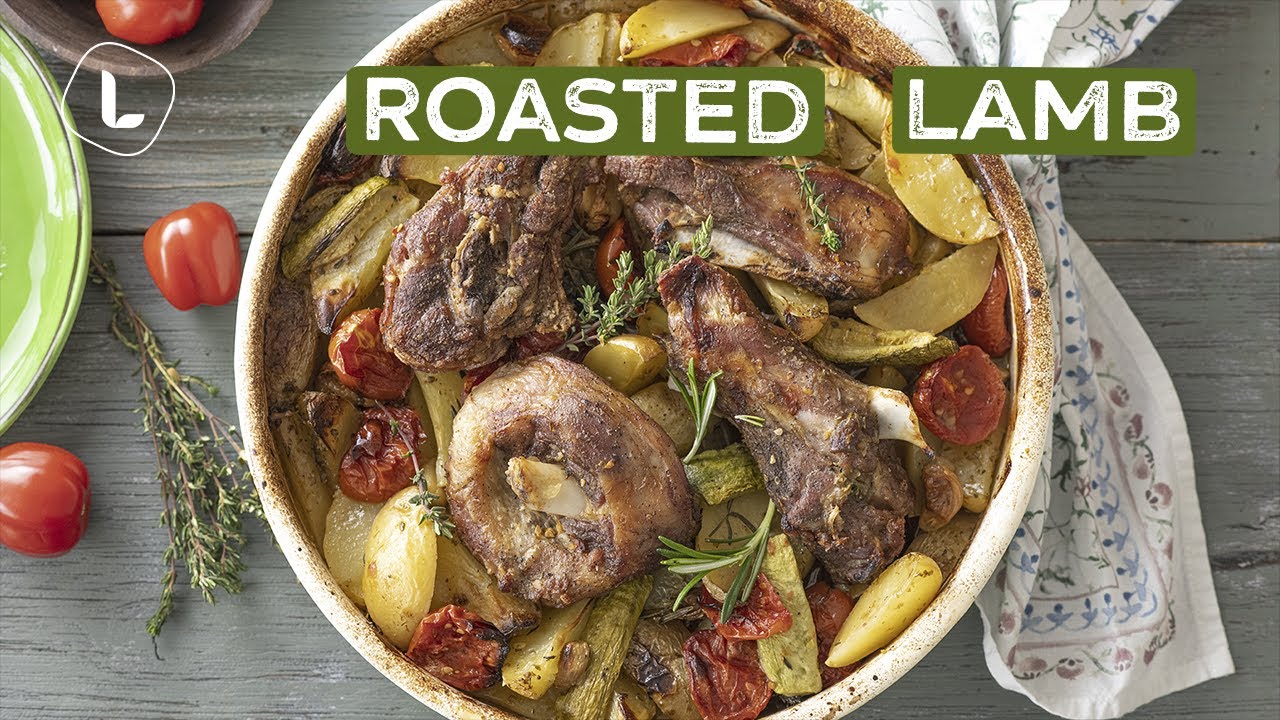 Greek Roasted Lamb with Potatoes | Food Channel L Recipes