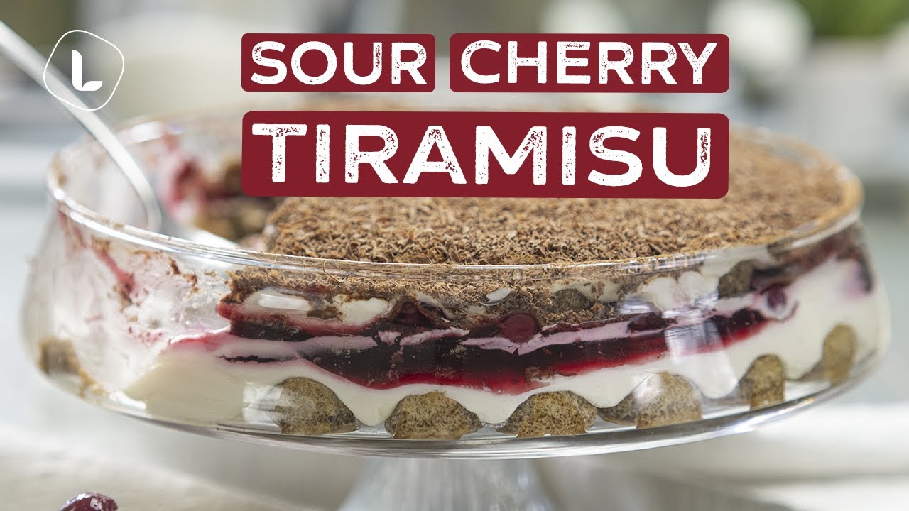 Tiramisu Recipe | How to make Tiramisu - Sour Cherry Tiramisu | Food Channel L Recipes