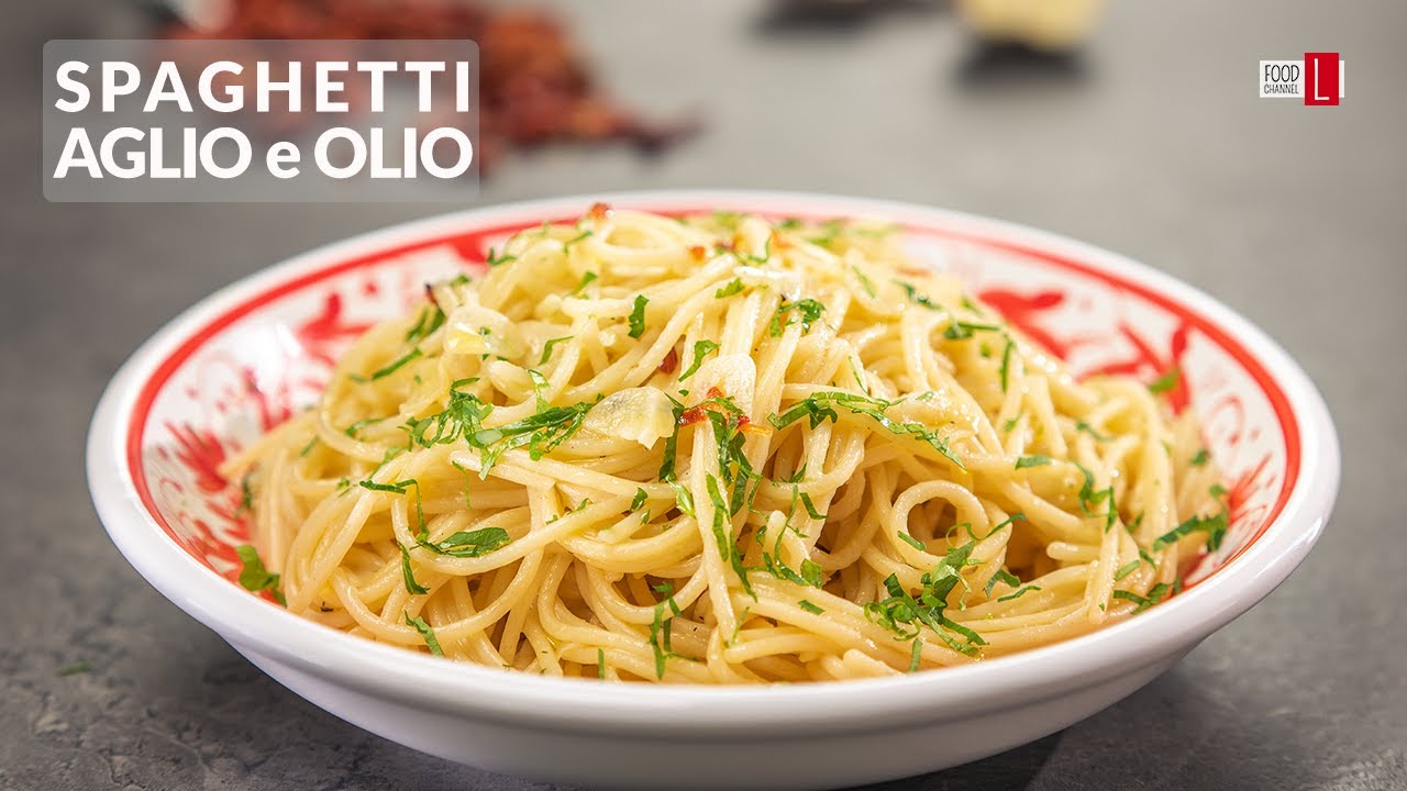 Spaghetti Aglio e Olio | Food Channel L Recipes