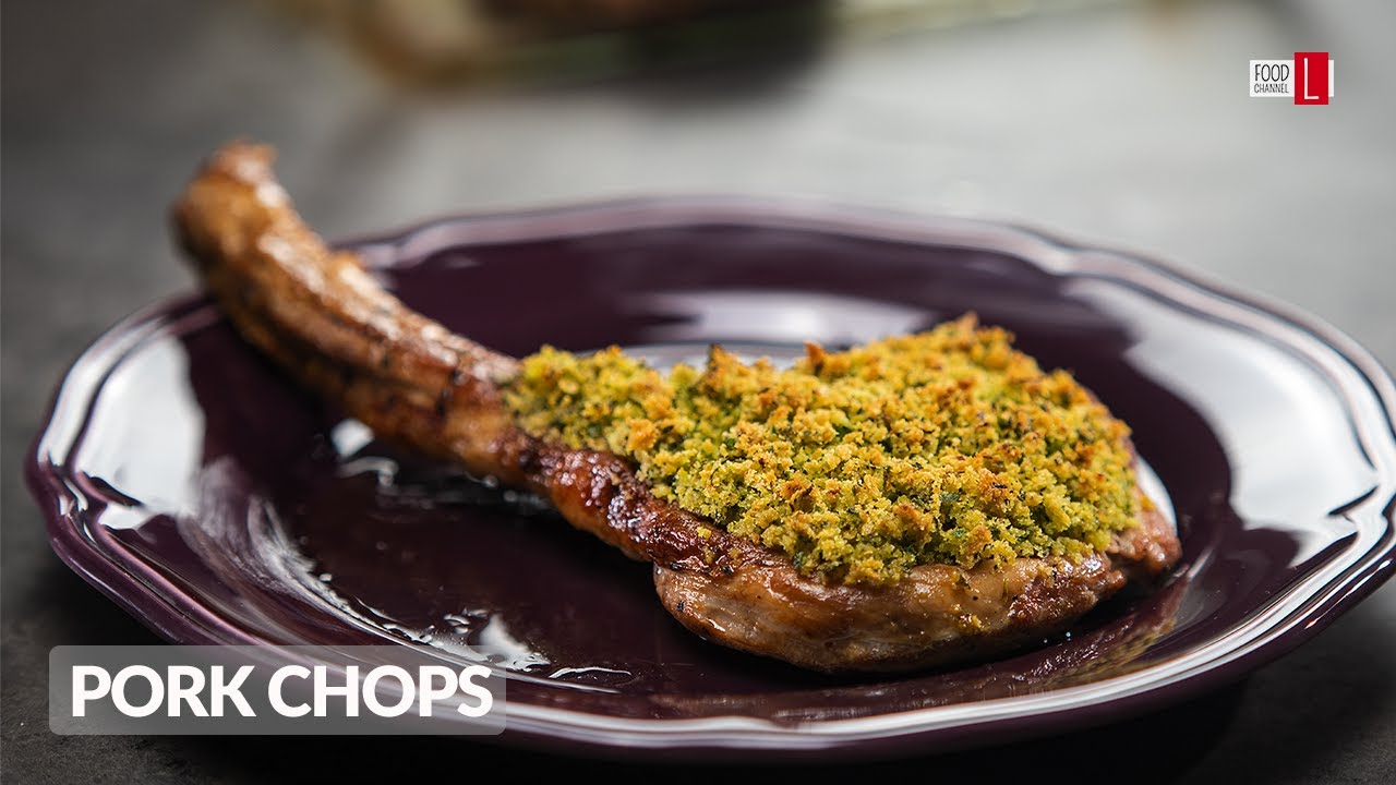 Baked Pork Chops With Herb Crust / Food Channel L - A New Recipe Every Day!