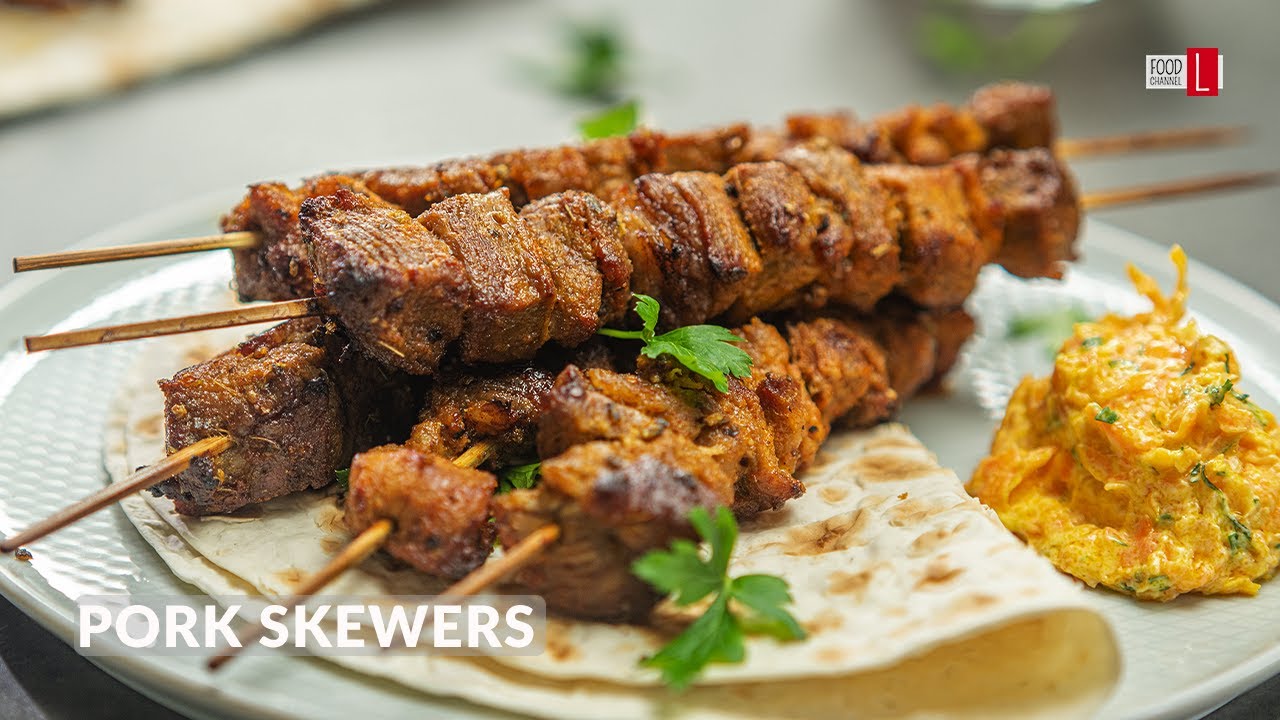 Marinated Pork Skewers | Food Channel L Recipes