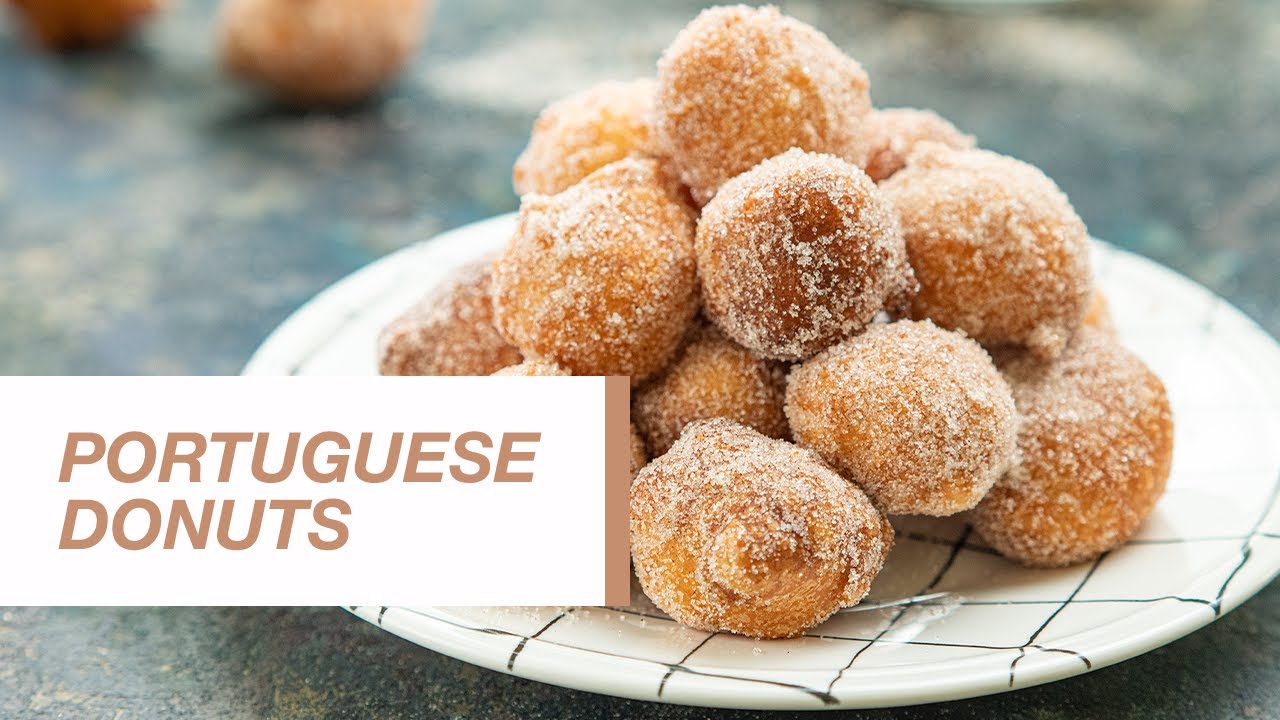 Portuguese Donuts Sonhos | Food Channel L Recipes