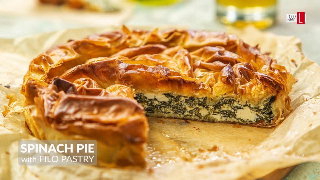 Spinach Pie with Filo Pastry | Food Channel L Recipes
