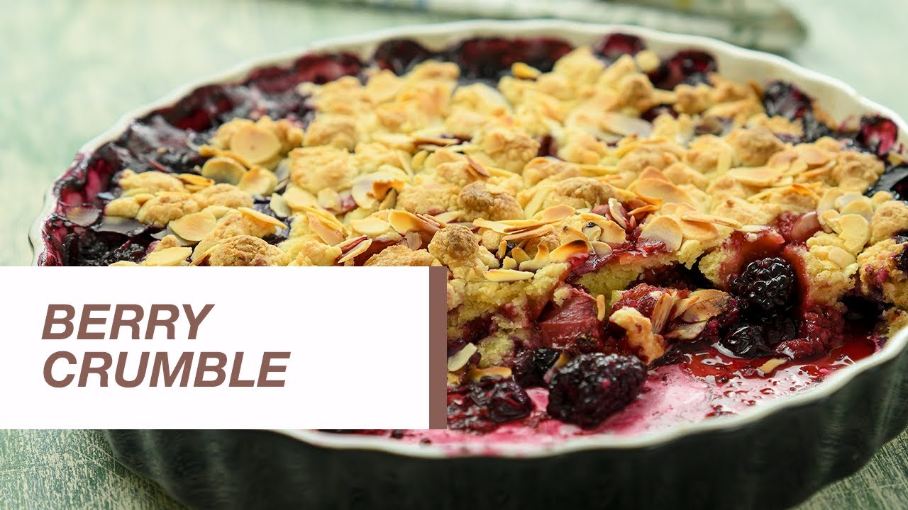 Berry Crumble | How to Make Crumble | Food Channel L Recipes