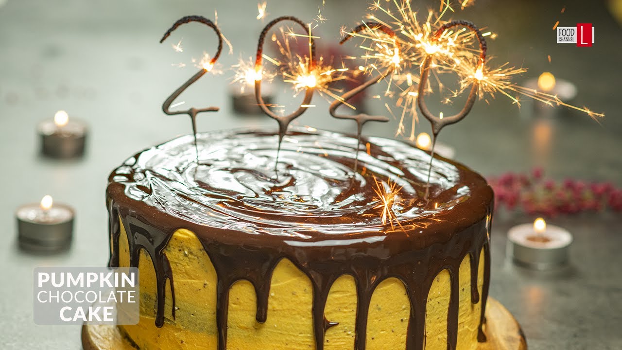Pumpkin Chocolate Cake | Food Channel L Recipes