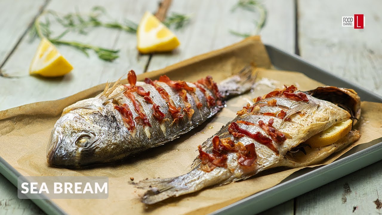 Oven Baked Sea Bream with Prosciutto Crudo | Food Channel L