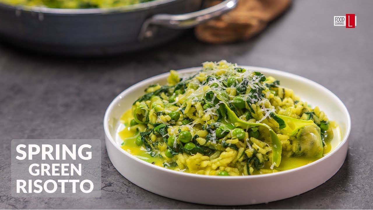 Spring Green Risotto | Food Channel L - A New Recipe Every Day!