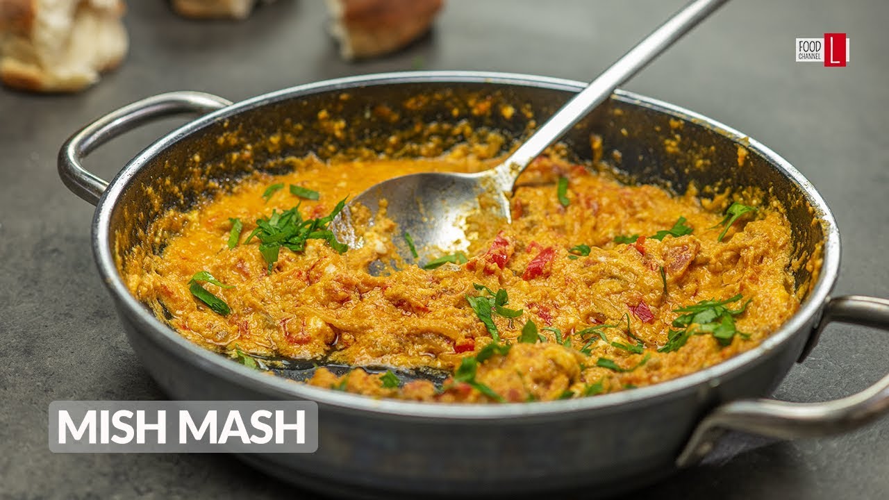 Bulgarian Mish Mash | Scrambled Eggs with Peppers Tomatoes and Cheese | Food Channel L Recipes