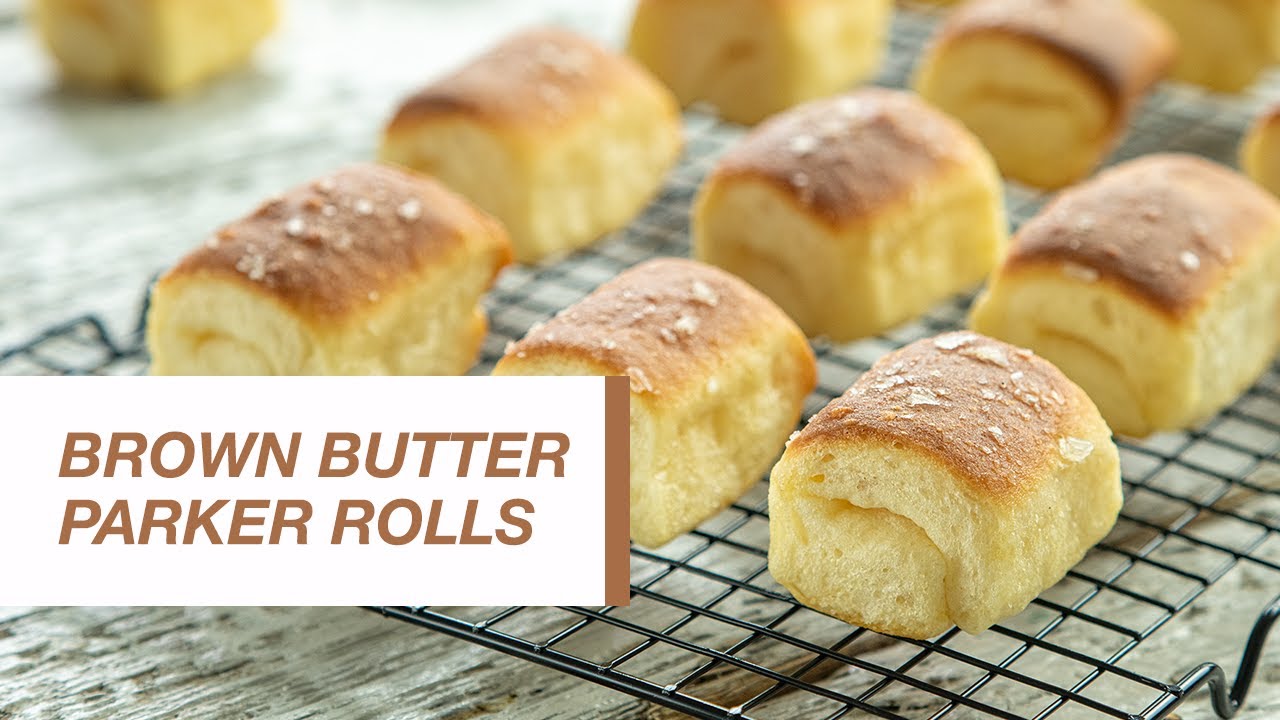 Brown Butter Parker House Rolls | Food Channel L Recipes