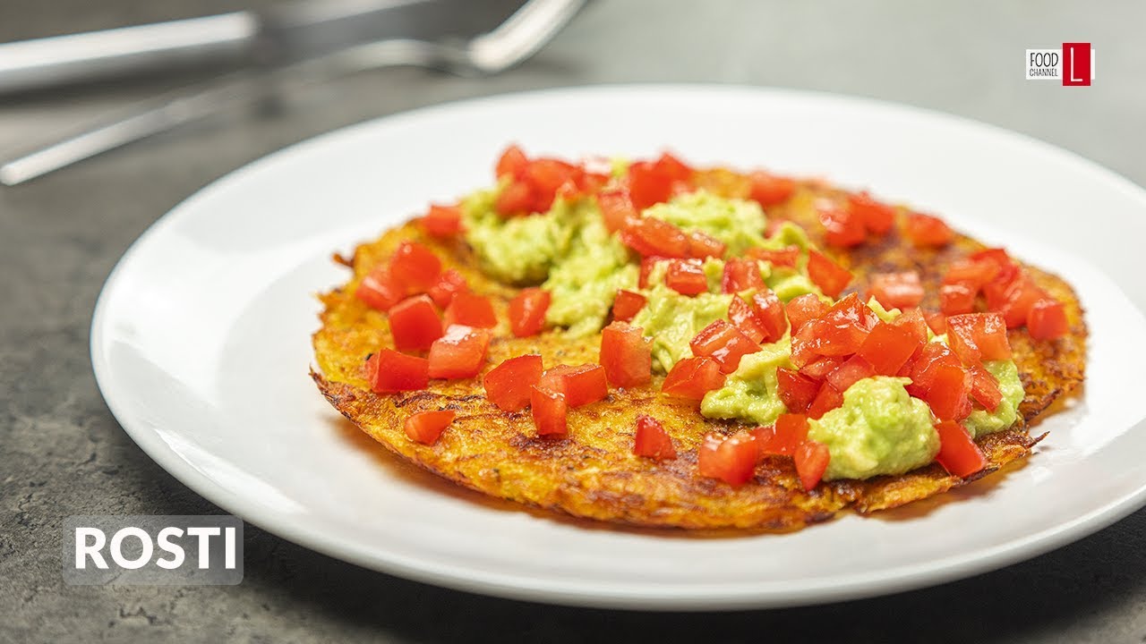 Rosti with Tomatoes and Avocado | Food Channel L