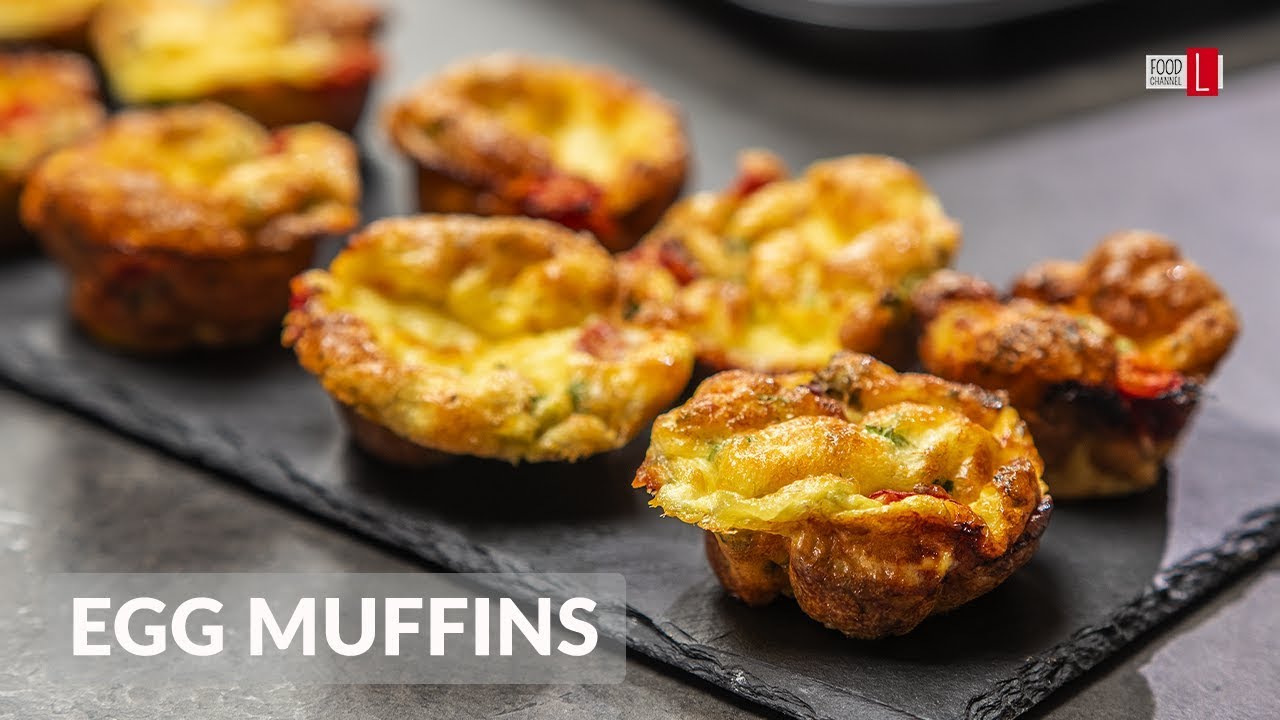 How to Make easy Egg Muffins | Food Channel L - A New Recipe Every Day!