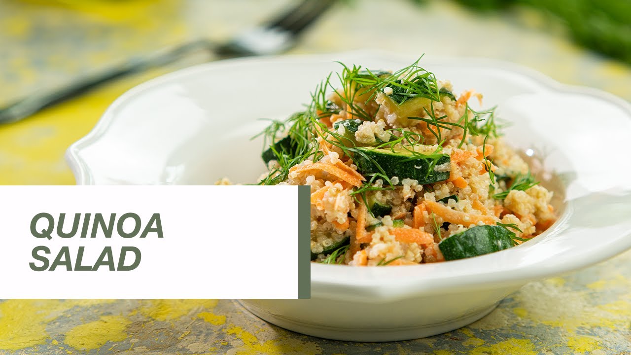 Quinoa Salad with Zucchini | Food Channel L Recipes
